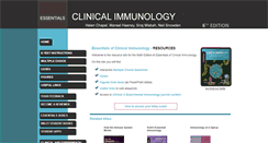 Desktop Screenshot of immunologyclinic.com